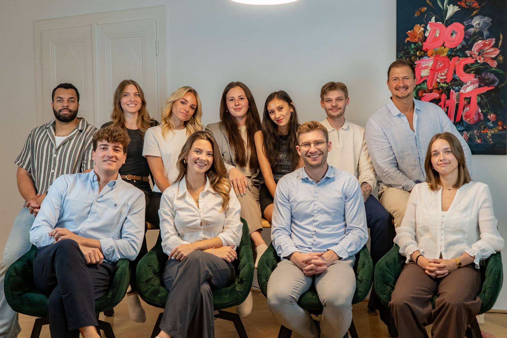 Das Calcora-Team, Wien.